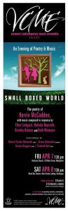 Poetry & Music Poster: Small Boxed World